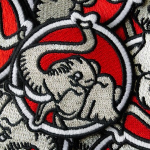 Jumbo Video Iron-on Patch