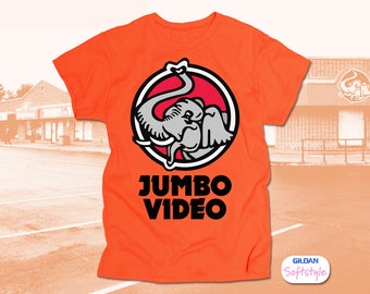 Camiseta con logotipo de vídeo Jumbo