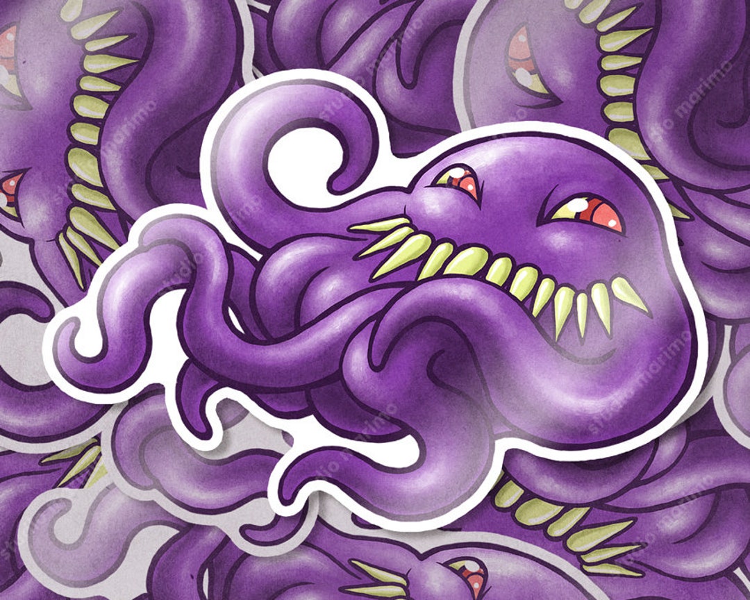 Ultros final Fantasy III / VI Vinyl Sticker - Etsy