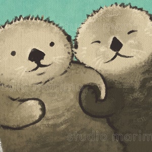 Significant Otters 6 x 8.5 Print image 2