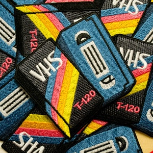 VHS Iron-on Patch