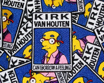 ¿Puedo pedir prestado un sentimiento? Parche de Kirk Van Houten