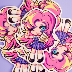 Trixie Turnpike Anime Sticker