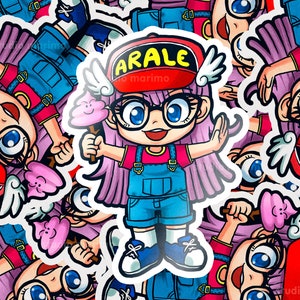 Dr Slump Arale Vinyl Sticker