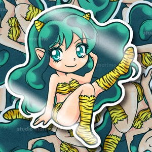 Sticker vinyle Lum (Urusei Yatsura)