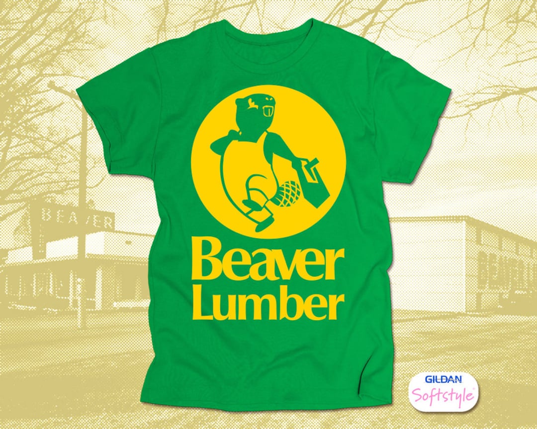 Beaver Lumber Tshirt Etsy