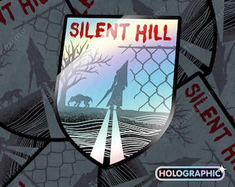 Pegatina de vinilo de Silent Hill Tourist
