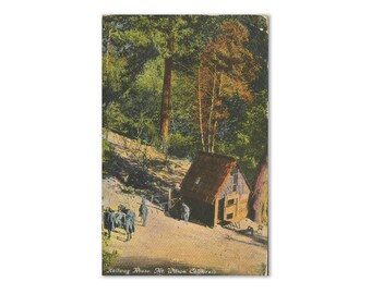 Los Angeles, Mt. Wilson, Benham Publishing, Vintage Postcard, Divided Back, Old Postcard, Historical Photo, Deltiology, Astronomy, 1900s