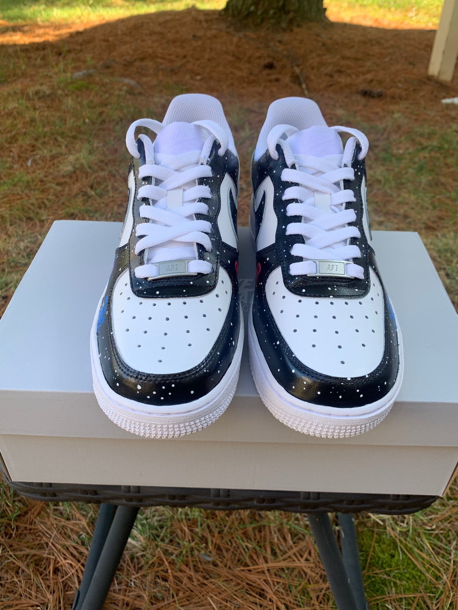 Womens Nike Air Force 1 Custom Made Hand Painted Among | Etsy