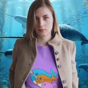 Narwhals Unisex Ultra Cotton Tee  - Embrace the Magic of the Sea!