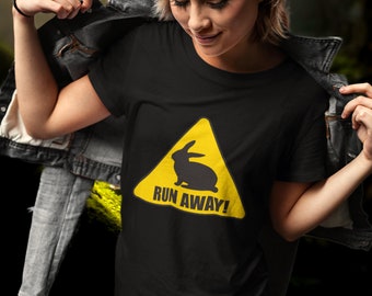 Run Away! Unisex Heavy Cotton Tee