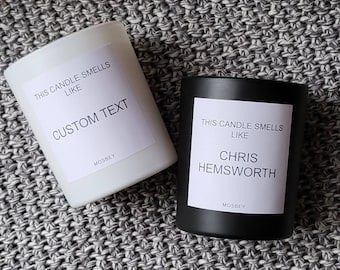 This Candle Smells Like...| Personalised Candle | Soy Candle | Handmade Gift Idea | Home Decor | Candles | Christmas | Bridesmaid Proposal |