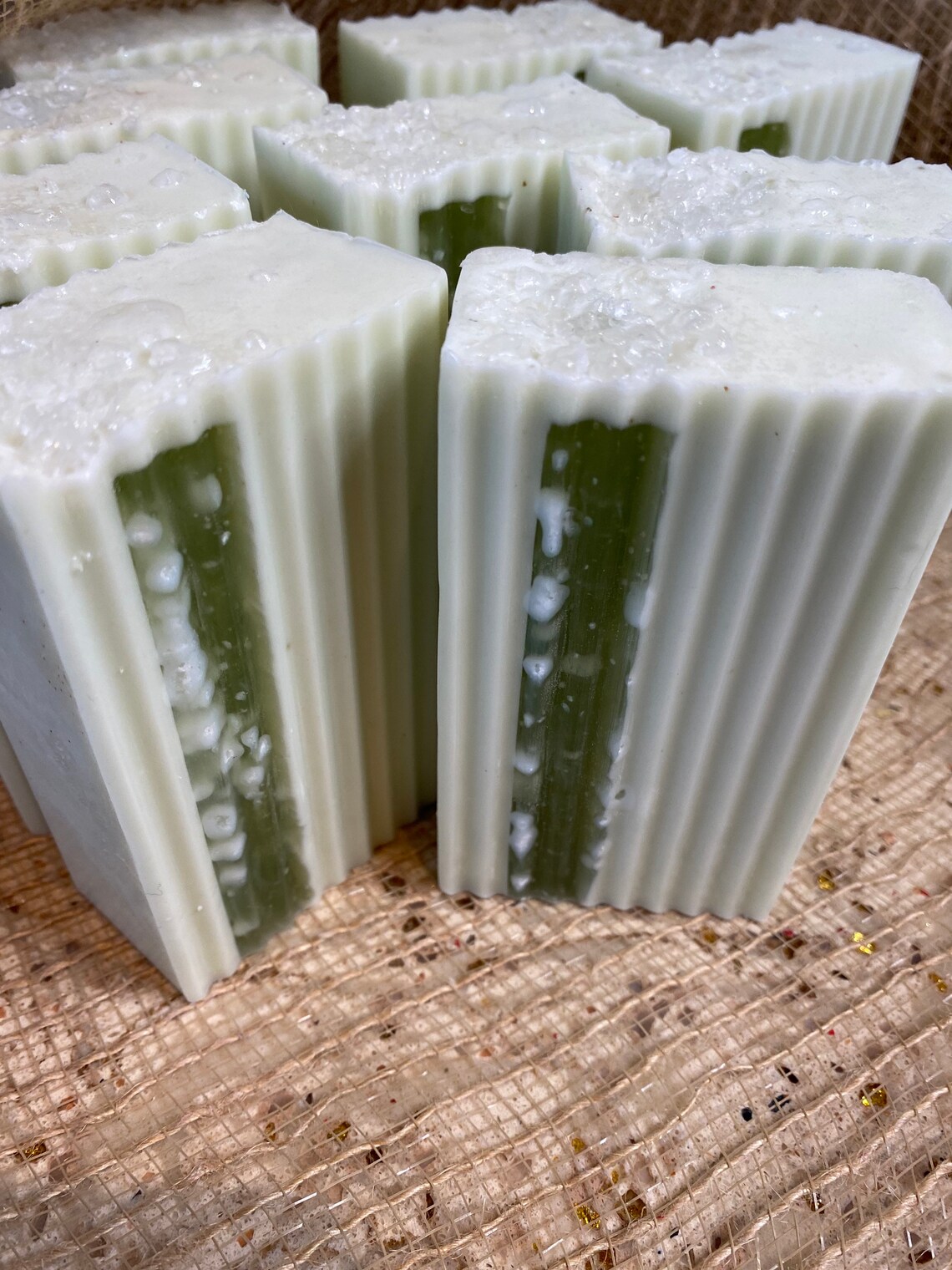 Handcrafted Fresh Bamboo Artisan Glycerin Soap Unique Etsy
