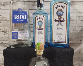 Liquor Bottle Glass Etsy