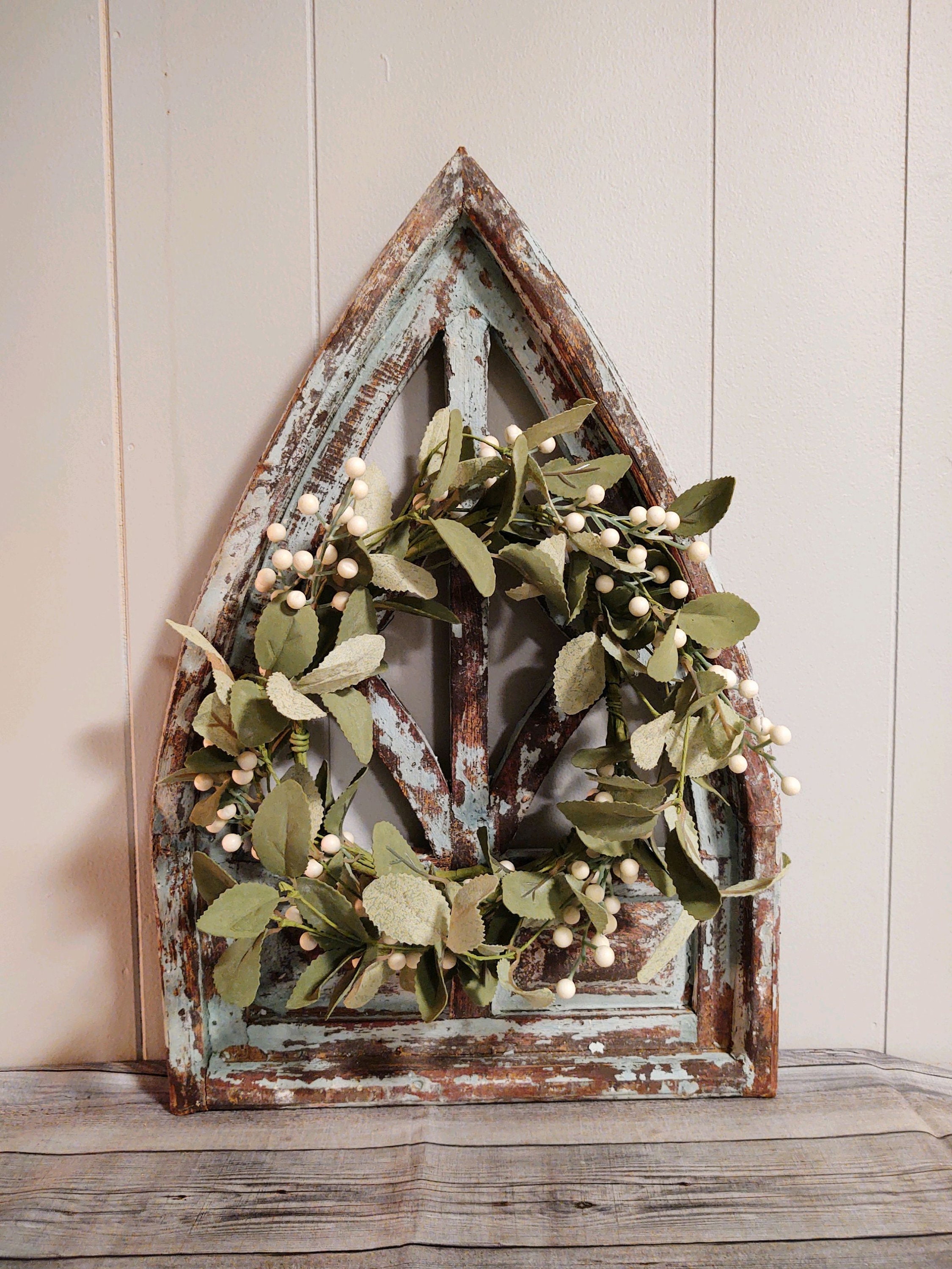Cathedral Arch Wood Frame/Rustic Wall Decor/Wall Decor/Home Etsy