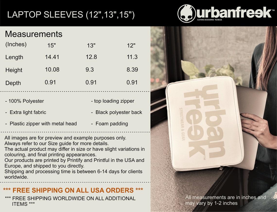 Laptop Sleeve Funny Slogan Graphic Laptop Protection Cover Etsy UK