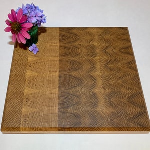 Quarter-Sawn White Oak End Grain Chopping Block