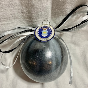 Military Ornaments, Military Christmas Ornaments, Air Force, Marines, Navy, Army, Coast Guard, Reserves
