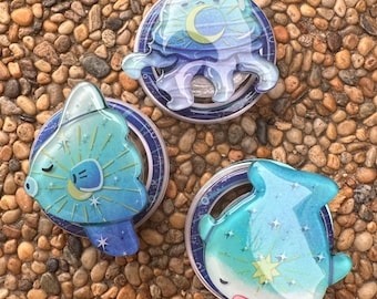 Original sea creature 3 layer print phone or magsafe keychain accesories