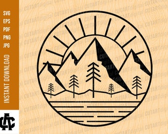 Free Free Mountain Svg Etsy 85 SVG PNG EPS DXF File