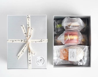 Gourmet Bakery Paper / Cardboard “Tin" boxes, Sweet Tin,Treat Tin, Cake Tin,Unique Gift Boxes - 6.3x4.7x3.6 in