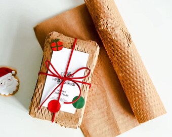 Honeycomb Kraft Paper Sheets for Gift Wrap, Bakery Bouquets and Handmade Gifts