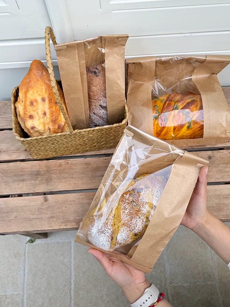 Candy Manga Sacchetto Per Pane Da Forno In Carta Kraft Riciclabile