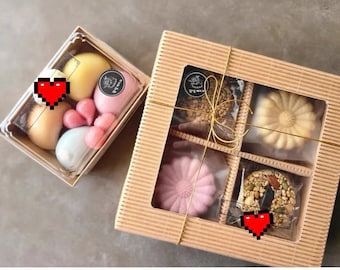 Brown Pastry Boxes with Windows -Sturdy Baked Gift Boxes-6Holes/4Holes French Macarons Packaging-Cookies Boxes-Cake Packaging--Pack of 5