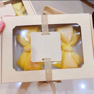 Cajas de cartón corrugado para panadería con ventana (8,9 x 6,1 x 2) - Juego de 3 imagen 13