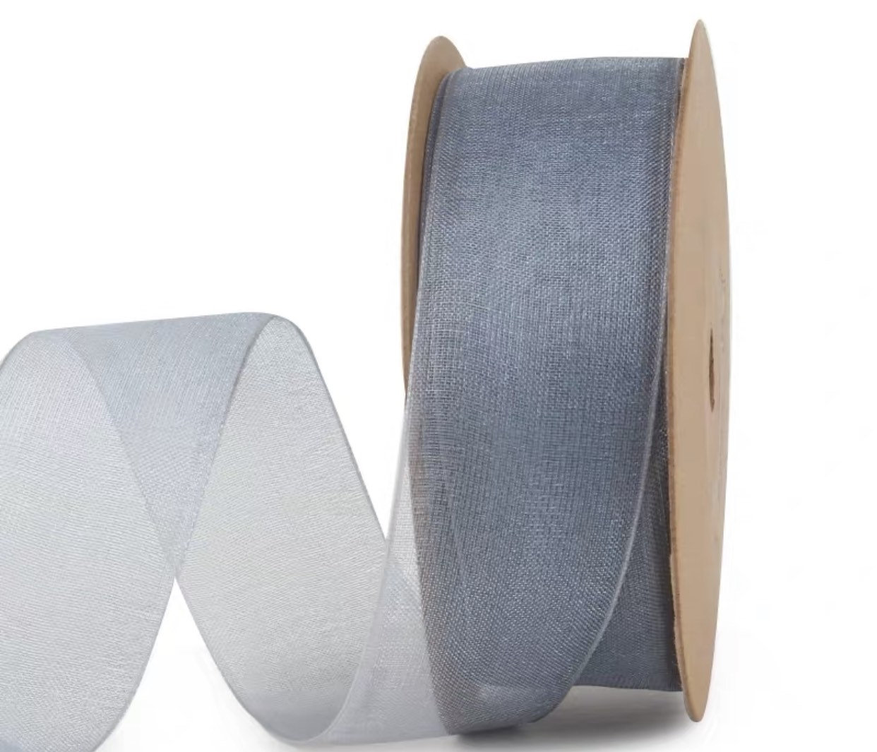 Organce Translucent Ribbon Sheer Organza Ribbon Roll – 25mm Wide Gift Wrap, Cake Boxes, DIY Crafts ...