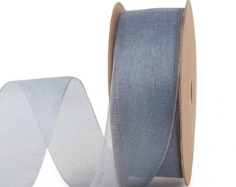 Sheer Organza Ribbon for Gift wrapping/cake boxes decoration -22.5 Meters Full Roll -25MM Wide
