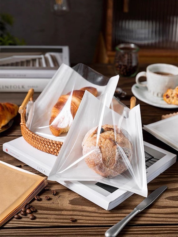 Greaseproof Paper Bags For Food 10 X 10". 100 X White Food Bags Perfect - View #9