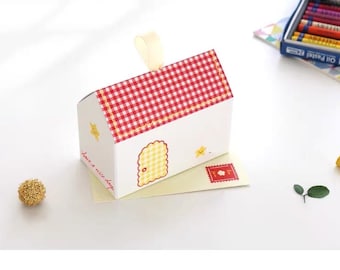 Little House Favor Boxes - Bakery Gift Boxes, Set of 5