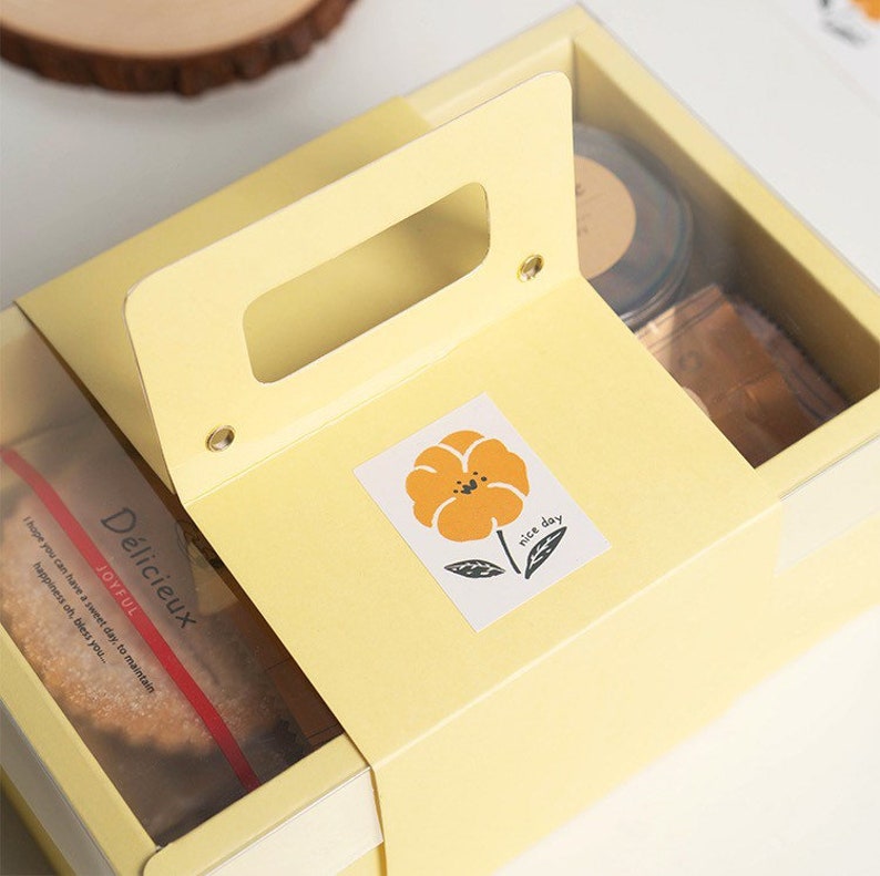 Corrugated Cardboard Bakery Boxes/cake Boxes/cookies Boxes/ Etsy