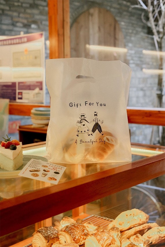 Plastic Food Bags T shirt Bags Bakery Bags big medium small Sizes 50 Pack Etsy Ireland