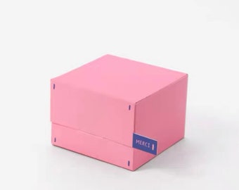Cajas de regalo con estampado de pata de gallo para galletas y dulces de panadería - Juego de 4 unidades (4x4x3 pulgadas)