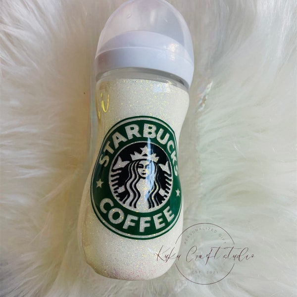 Dr brown’s Starbucks baby bottle, personalized Starbucks baby bottle, Starbucks baby bottle