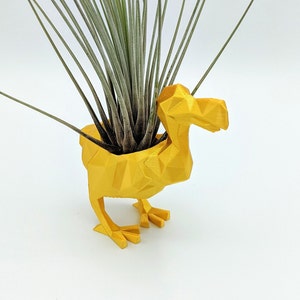 Dodo Bird Planter, air plant holder, indoor planter, Succulent decor, nursery decor, 3d Printed, Succulents, Air plants, planter