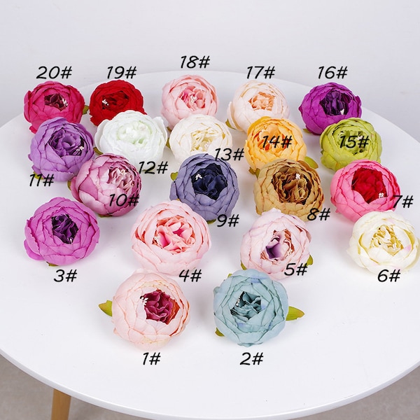 Peony Silk Flower Etsy