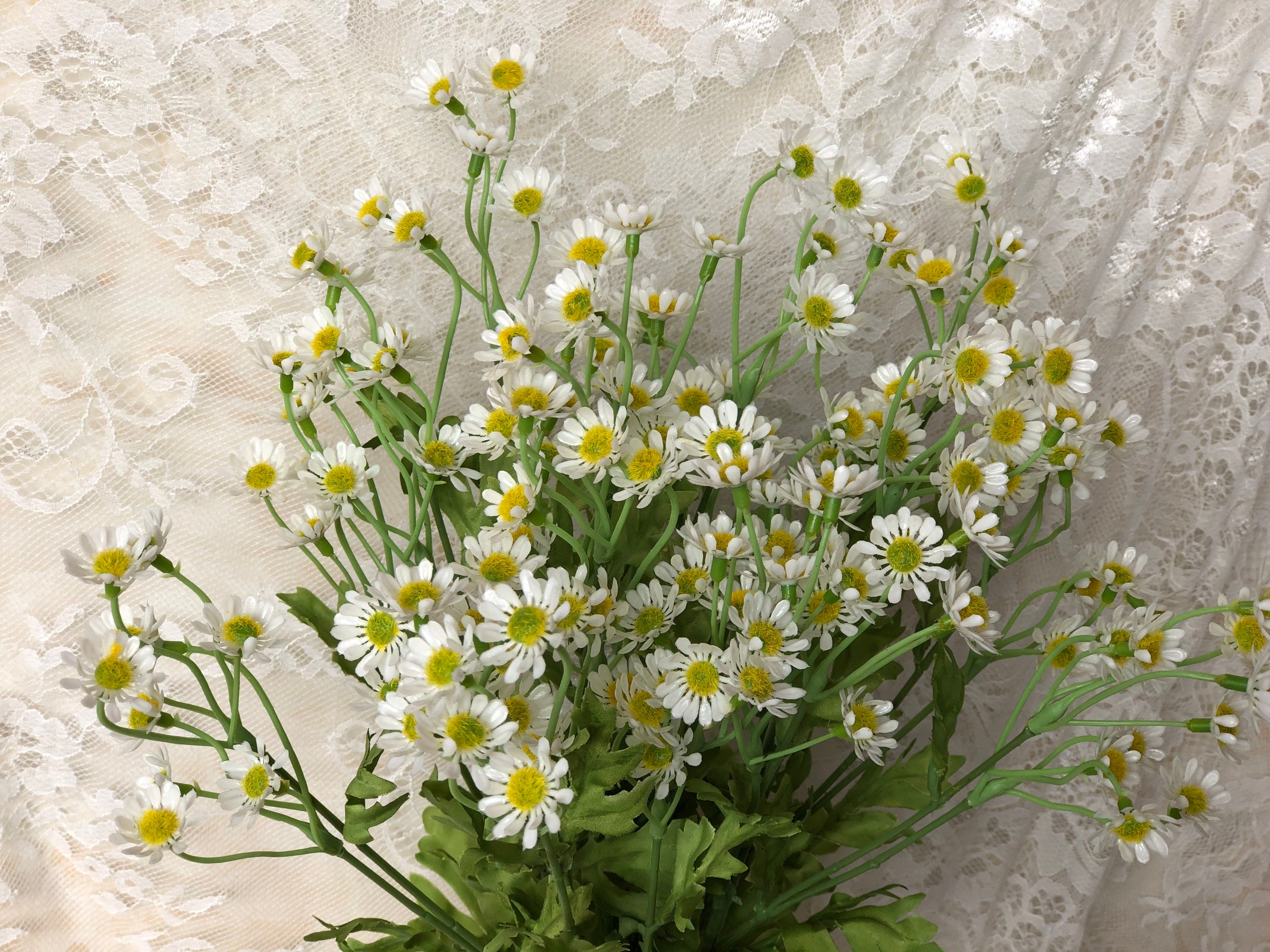 5pcs Artificial Daisy Flower Faux Daisy Fake Daisy Daisy Etsy