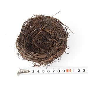 4pcs Handmade Spring Bird Nest, 4 Inch Bird Nest, Natural Material