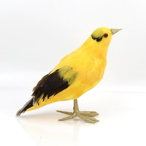 Red Birds Artificial Birds Fake Feathered Foam White Birds, Yellow Birds Home Tree Party Decoration Craft, Feather Birds, Artificial Bird