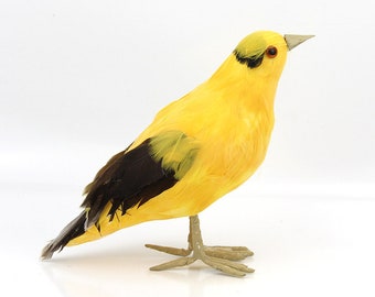 Rote Vögel Künstliche Vögel Gefälschte mit Federn versehene weiße Schaumvögel, Gelbe Vögel Hausbaum-Party-Dekorations-Handwerk, Feder-Vögel, künstlicher Vogel