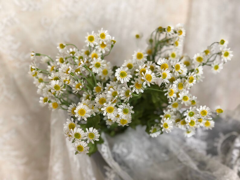 5pcs Artificial Daisy Flower Faux Daisy Fake Daisy Daisy Etsy
