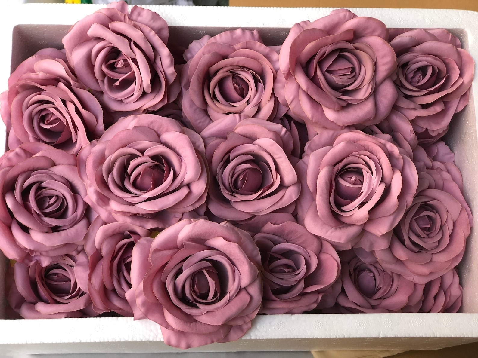 Mauve Flowers Head Mauve Wedding Dusty Mauve/Pink Color | Etsy