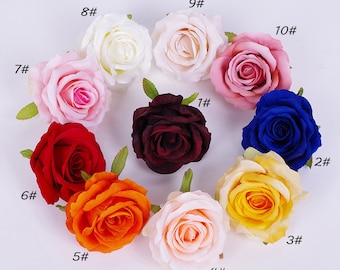 DuHouse 25 rose artificiali fiori di rose finte con gambi veri fiori in schiuma al tatto, per bouquet di nozze, baby shower, centrotavola per decorazioni floreali per feste e feste (rosa