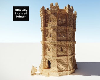 Ulvheim Tower 4 Terrain D&D 28mm | 32mm | Dungeons and Dragons | DnD | Pathfinder | Starfinder | Tabletop RPG | Wargaming |
