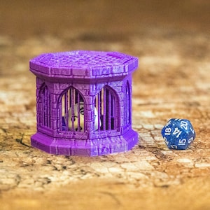 Dice Jail | Stone Jail | Fates End Props | Dungeons and Dragons | DnD | Pathfinder | Starfinder | Tabletop RPG | Wargaming |