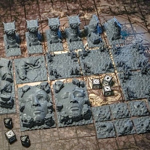Kingdom Death: Monster Terrain Set, KDM, KDM Zubehör, Deluxe Upgrade, Brettspiel, Tabletop RPG, Rollenspiele