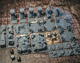 29pcs Kingdom Death: Monster Terrain Set, KDM, KDM Accessories, Deluxe Upgrade, Boardgame, Tabletop RPG, Roleplaying Games